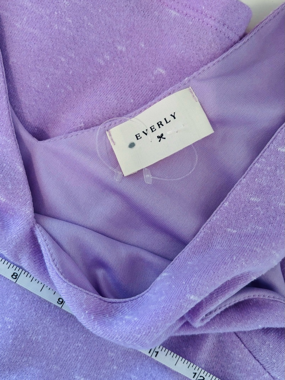 Everly Lavender Sleeveless V‑Neck Women Dress Lined NWOT - Picture 10 of 13